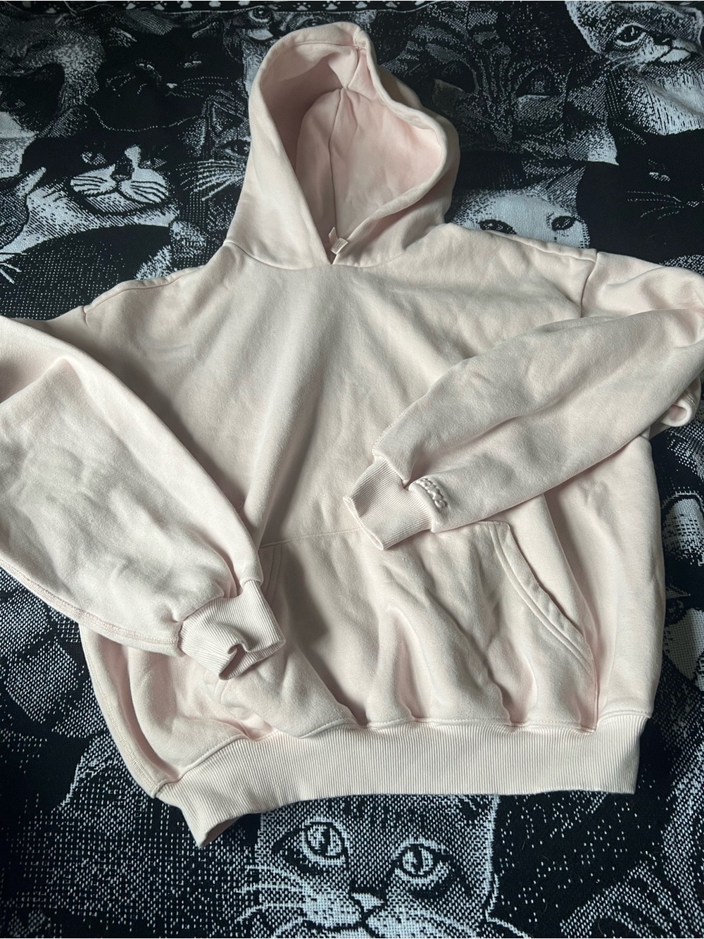 SKIMS Pale Pink Women's Hoodie Sweatshirt